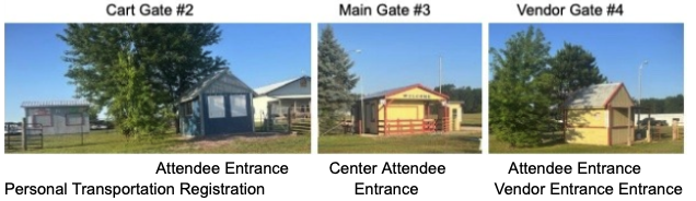 Entrance Locations
